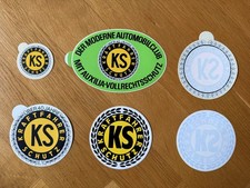 Kraftfahrerschutz KS - Auto Aufkleber Sammlung Sticker Konvolut Reklame Werbung