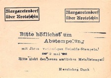 718880) DR Stempelkarte mit