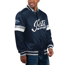 STARTER NHL Winnipeg Jets HOMEGAME Varsity Satin Jacke
