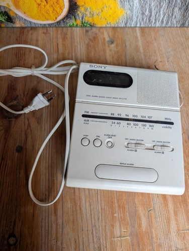 Sony radiowecker vintage - sony,
