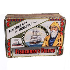 FISHERMAN´S FRIEND Blechdose Thekendisplay XXL Dose groß 90er Jahre selten