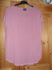 Shirt altrosa, Kurzarm, locker, von GOZZIP, Gr. 46 48