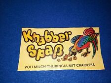 DDR Schokoladenpapier Konsum Lebensmittel Schokoladenwerke Saalfeld Rotstern