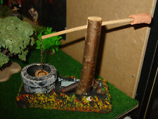 1 x Brunnen für Diorama, passend zu Elastolin, 7 cm