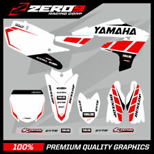 YAMAHA MOTOCROSS GRAFIKSATZ MX AUFKLEBER: YZ YZF 65 85 125 250 450 GESCHWINDIGKEIT WEISS
