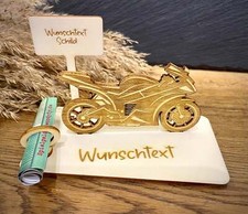 Geldscheinhalter Motorrad