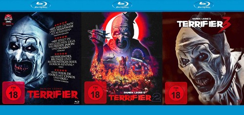 Terrifier set - 1+2+3,