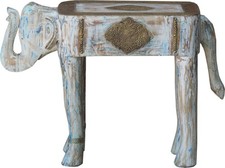 Vintage Hocker, Blumenbank in