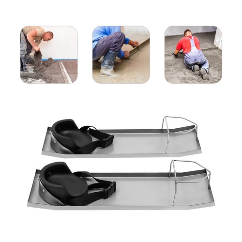 Paar beton kniebretter - beton,