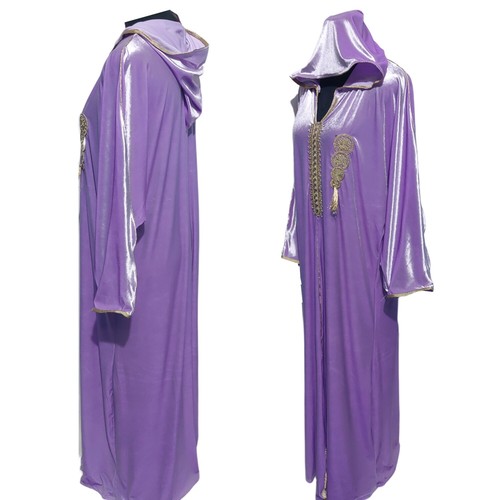 Luxus flieder samt abaya - luxus,