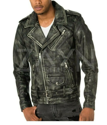 Herren echt lammleder rub off - herren,