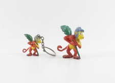 Das Dschungelbuch === Walt Disney 2 x Affe mit Palmwedel Figuren gr+ kl. Heimo