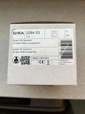 Gira System 55 UP-Radio RDS ohne Lautsprecher ST55,reinweiß-glänzend,228403