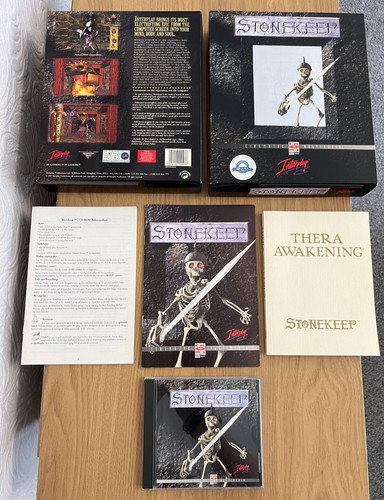 Boxed interplay stonekeep - interplay, pc