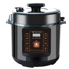 Elektrischer Schnellkochtopf,Fast&Delicious Multikocher,6 L Kapazität Timer