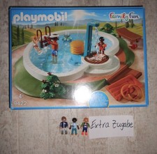 Playmobil 9422 Family Fun Swimmingpool  und 3 Kinder extra