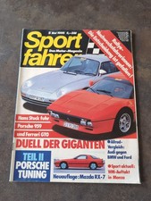 Sportfahrer Zeitschrift Ausgabe 5 Mai 1986 Vintage
