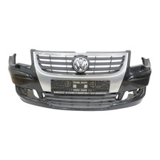 Touran 1T Stoßstange vorne Frontstoßstange Stoßfänger schwarz LC9X Facelift-Bild