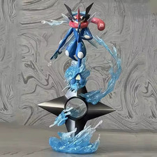 Pokemon Figur Quajutsu Greninja Statue Anime PVC Modell Deko Sammlung Geschenk
