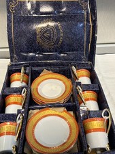 VINTAGE MOKKA-SET 6 PERSONEN +