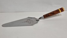 Vintage Tortenschaufel Tortenheber Kuchenheber  - 24 cm - vintage mit Gravur