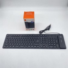 Mobility Lab ML300559 Flexibles USB-Klavier, AZERTY LAYOUT- Schwarz