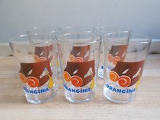 6 Antike Gläser Orangina Neu