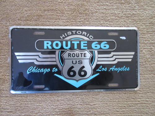 Blechschild route usa - blechschild,