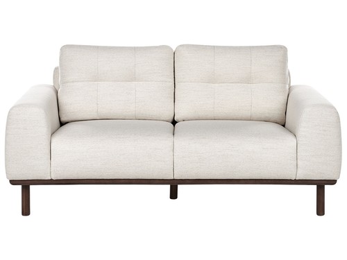 Stoffsofa 2er sitz hellbeige - stoffsofa,