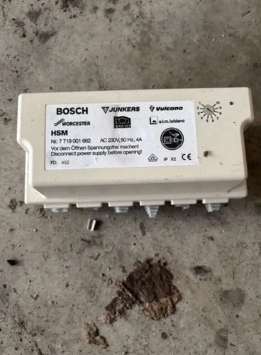 Junkers bosch hsm - hsm, regelung