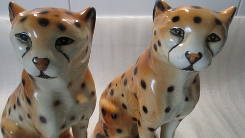 Paar leopardenfigur aus - leopardenfigur,