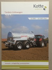 KOTTE GARANT Güllefass Tandem