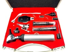 "Otoskop Ophthalmoskop Set Ohrenleuchte Diagnose Ohrtrichter HNO Otologie" ✅