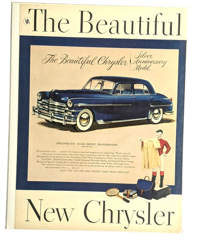 1949 chrysler nachkriegsauto - chrysler,