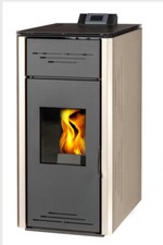 Pelletofen wasserführend Vittoria PBS10 champagner 11,1 kW - neu