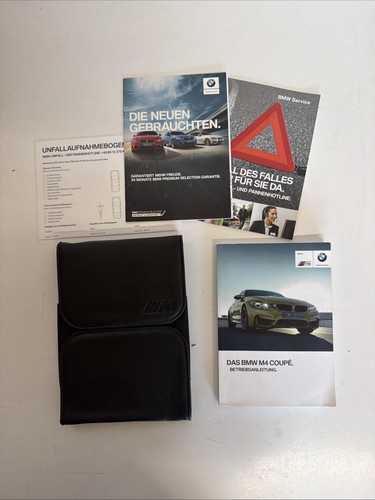 Bmw coupe bordmappe mit - bmw,