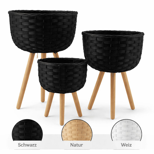 Blumentopf 3er set - blumentopf,