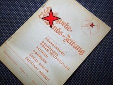 FEUERWEHR Verbands-Zeitung Sachsen Pommern Berlin Brandenburg 1935 / Nr. 13