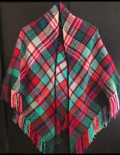 Handgewebtes Schultertuch Kunterbunt 200cm x 100cm