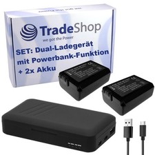 Set: 2x Akku 1,3Ah +