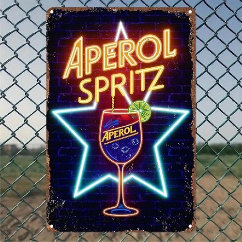 Blechschild aperol spritz - blechschild,