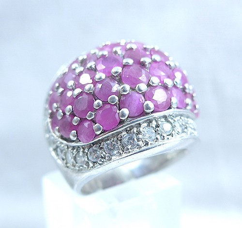 Massive silver ring - , mit