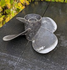 Alte Schiffsschraube Bootspropeller 4 Blatt  Aluminium 