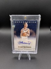 2011-12 Panini Preferred 08/10 Detlef Schrempf #44 Auto