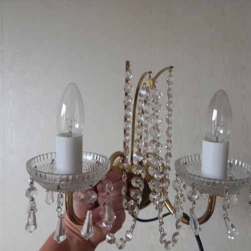 Wandleuchte kristall - wandleuchte,