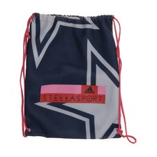 Adidas, Sporttasche, Unisex (Erwachsene), Polyester, Blau/Weiß/Pink, 37, 1 -bnG