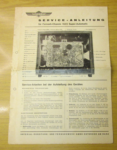 Imperial service anleitung - service,