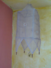 Lampenschirm  Schirm für Hängelampe Hängelampenschirm Vintage Shabby lila violet