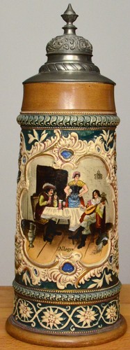 Steinzeug sammlerkrug von king - steinzeug,