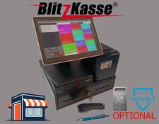 TSE Computerkasse Touch Scanner Drucker  für Einzelhandel inkl Software Komplett